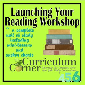 Launching Your Reading Workshop
