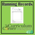 Running Records for your Reading Management Binder