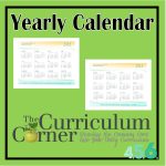 Calendars for your Studen Planning Binder